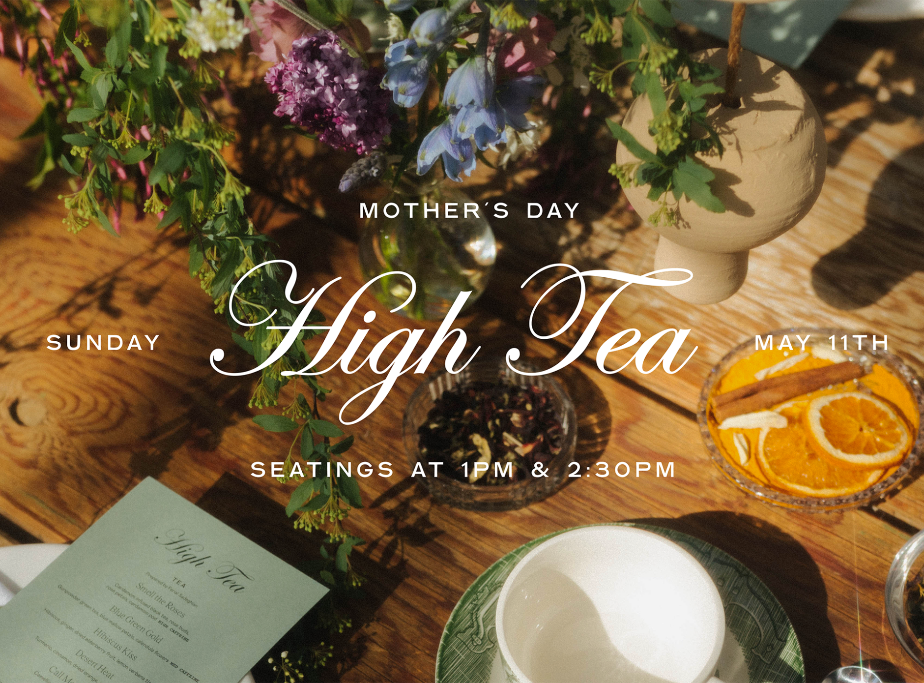 Mother&#8217;s Day High Tea, Cuyama Buckhorn